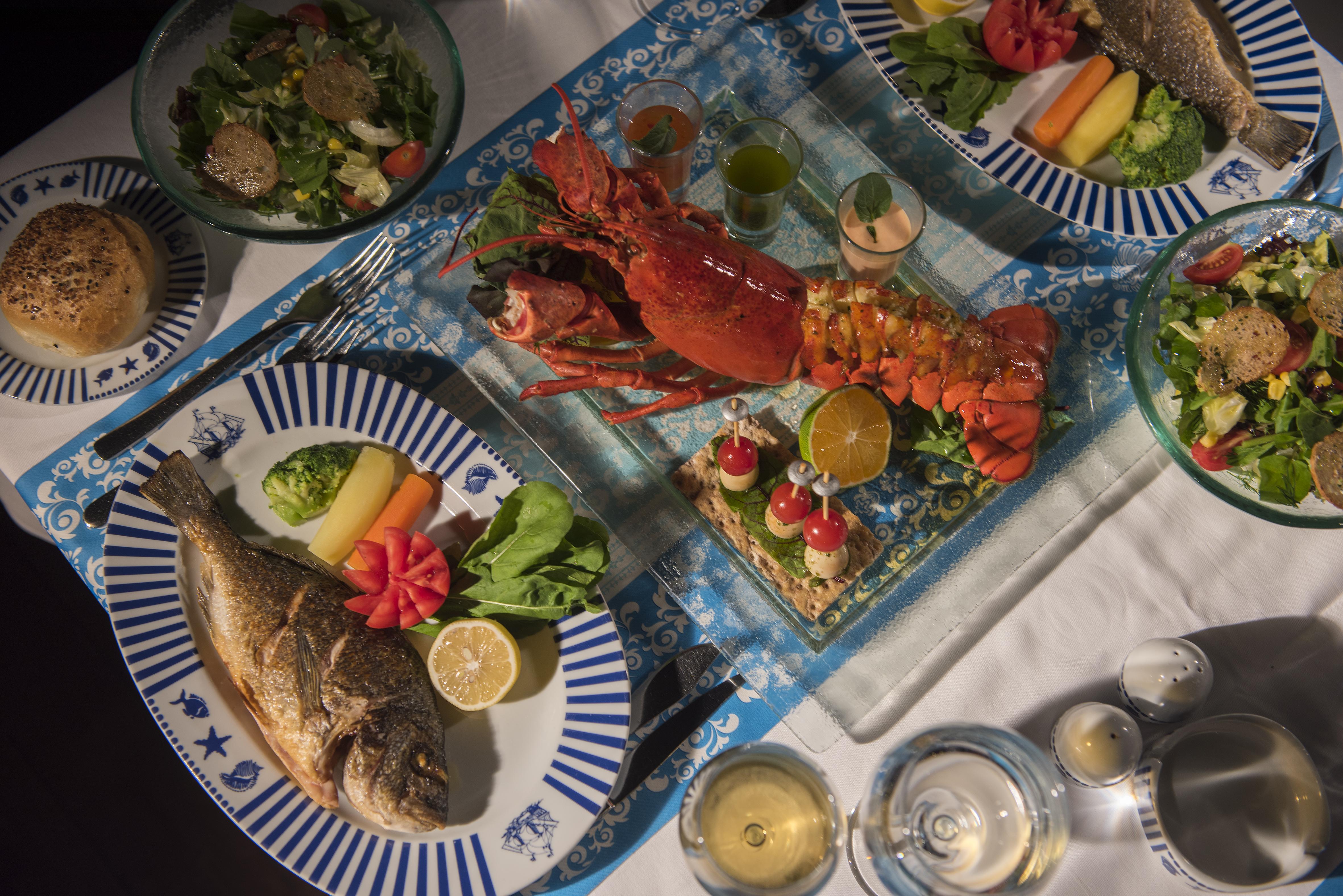 Sentido Kamelya Fulya Hotel & Aqua Colakli Εξωτερικό φωτογραφία Seafood dinner
