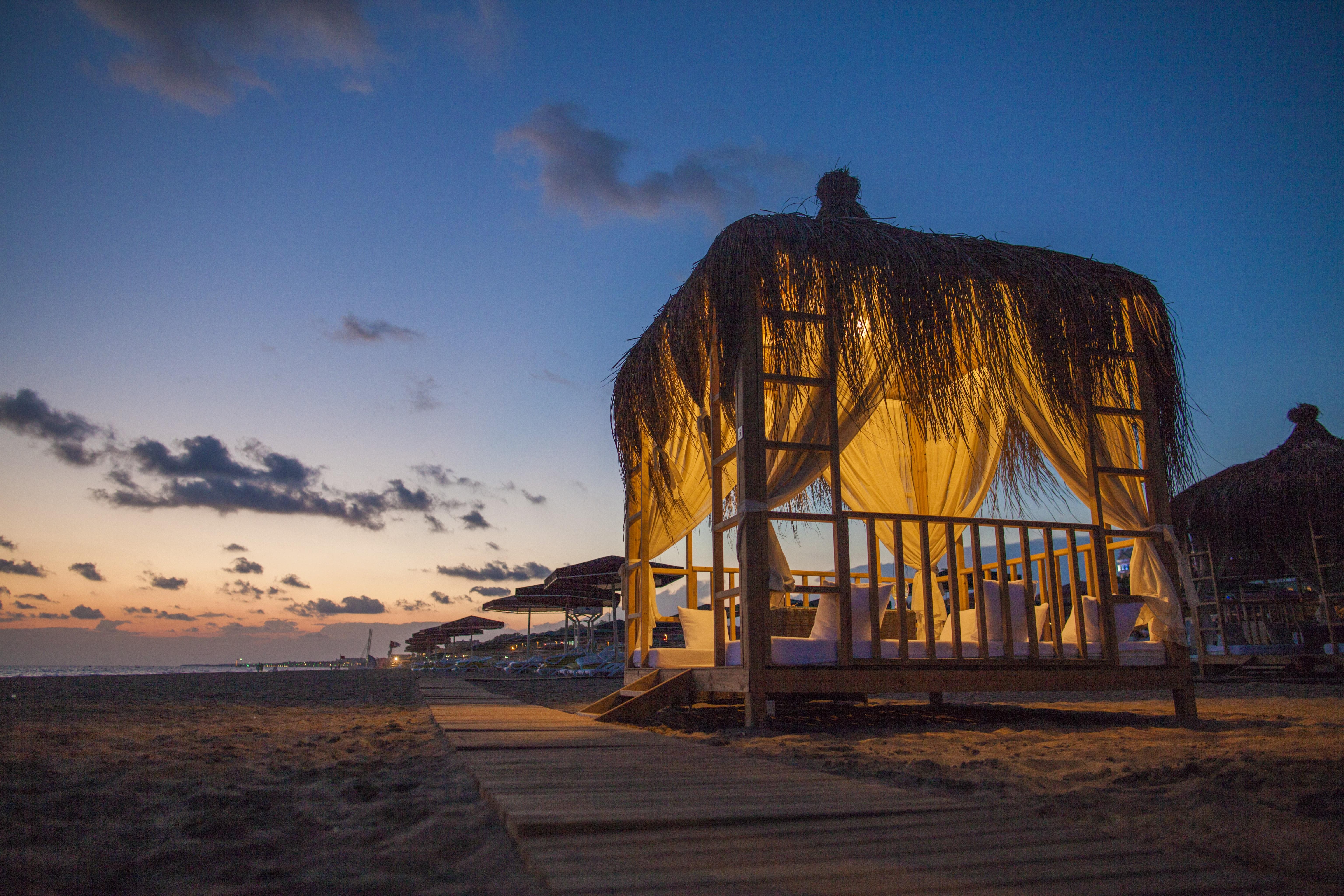 Sentido Kamelya Fulya Hotel & Aqua Colakli Εξωτερικό φωτογραφία Sunset at the beach